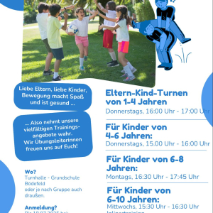 Neue Angebote und Zeiten ab September 2025